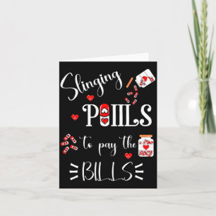 Lls Heart Funny Pharmacist Life Valentines Day Card