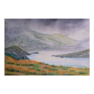 Llyn Idwal, Snowdonia Poster