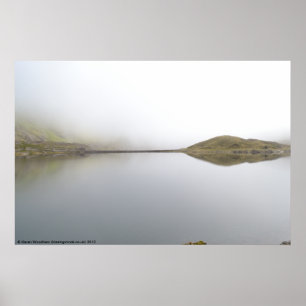 Llyn Llydaw Reservoir (Snowdonia) Poster