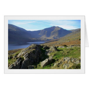 Llyn Ogwen and Y Garn from Afon Lloer