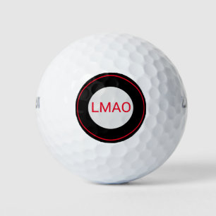 LMAO Humorous Golf Ball