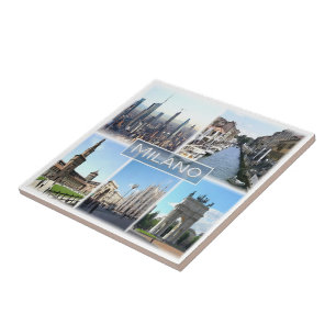 LMD002 MILAN, Mosaic, Lombardy, Italy, Tile