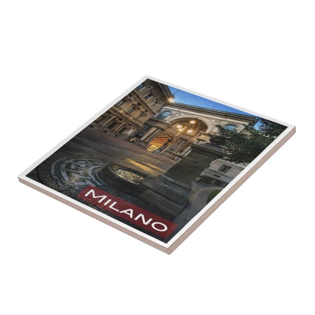 LMD005 MILAN Galleria Vittorio Emanuele, Tile (Side)