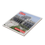 LMD010 MILAN Centrale Station Train Italy, Tile<br><div class="desc">Here you will find the souvenir of your vacation. (LMD010 MILAN Centrale Station Train Italy ceramic tile). Amaze friends and relatives with the unique souvenirs from your great trip. Try us. #LeoPepeDesign - milano stazione centrale,  europe italy lombardy,  leopepedesign,  travel trip photo tourism,  gift souvenir gadget ceramic tile.</div>