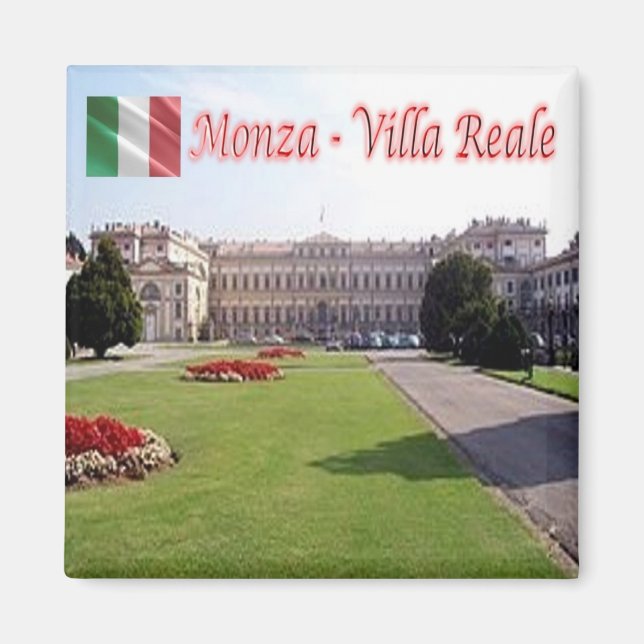 LMD054 MONZA, Royal Palace, Italy, Fridge Magnet (Front)