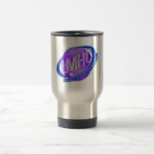 LMHC SWOOSH LICENSED MEDICAL HEALTH COUNSELOR TRAVEL MUG