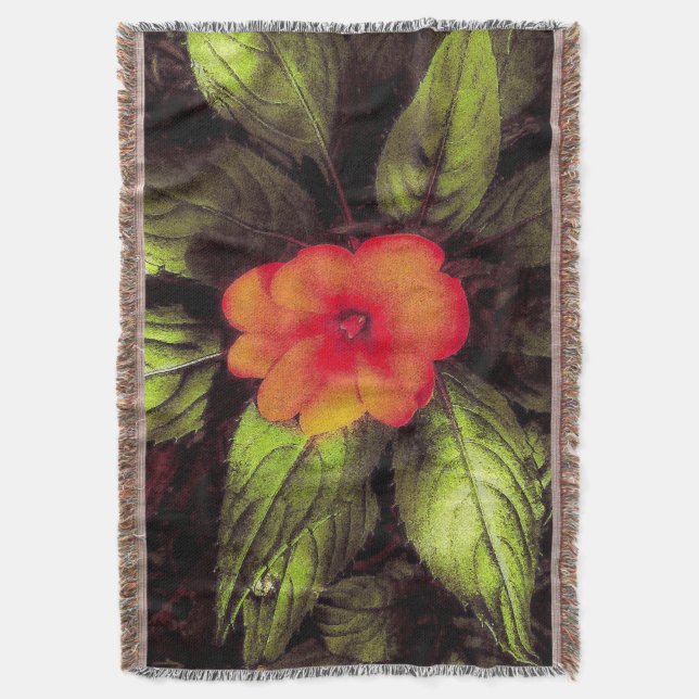 lmpatiens Impression Throw Blanket (Front Vertical)