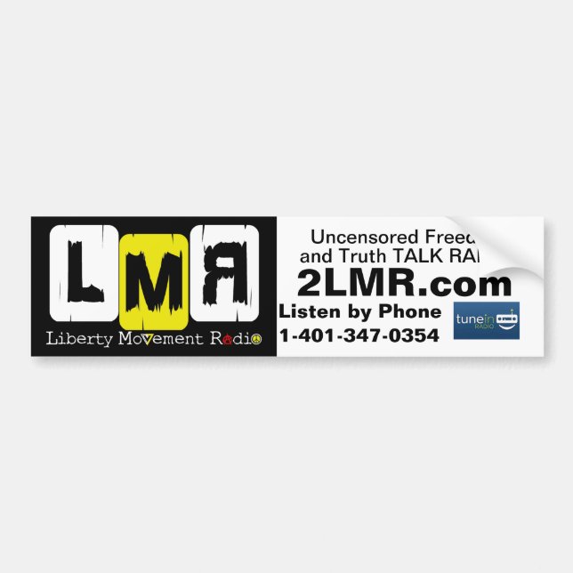 LMR Bumpersticker Bumper Sticker (Front)