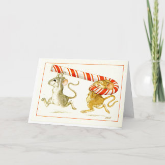 LMU Library Christmas Mice Greeting Card