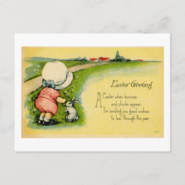 LMU Library Easter Postcard (Front)