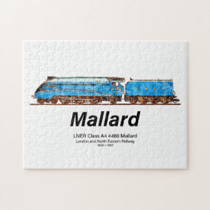 LNER Class A4 4468 Mallard - Fastest Steam Loco Jigsaw Puzzle