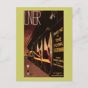 LNER Flying Scotsman Postcard