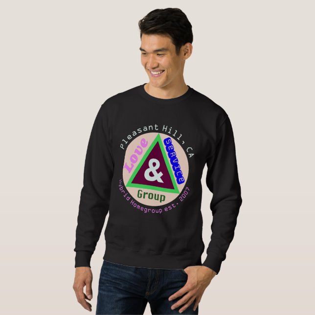 LNS est 2007 Vancouver 2025 dark Sweatshirt (Front Full)