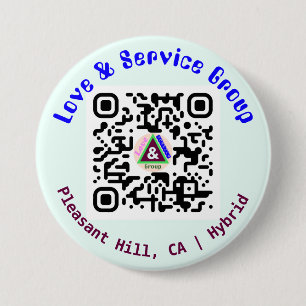 LNS Linktree QR Code Button Blue