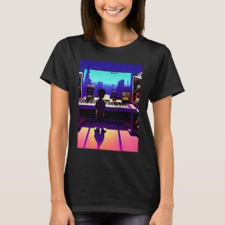Lo fi hip hop chillhop chill beats aesthetics  106 T-Shirt