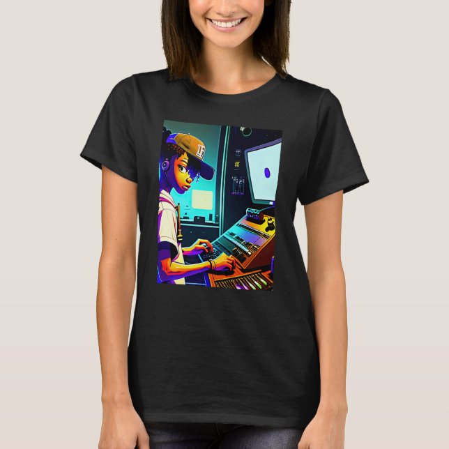 Lo fi hip hop chillhop chill beats aesthetics  10 T-Shirt (Front)