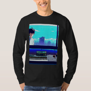 Lo fi hip hop chillhop chill beats aesthetics 127 T-Shirt