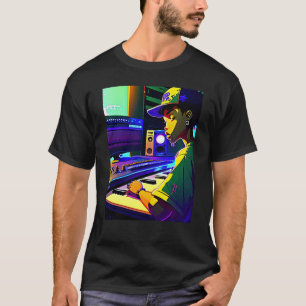 Lo fi hip hop chillhop chill beats aesthetics 12 T-Shirt