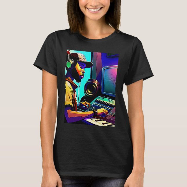 Lo fi hip hop chillhop chill beats aesthetics  13 T-Shirt (Front)