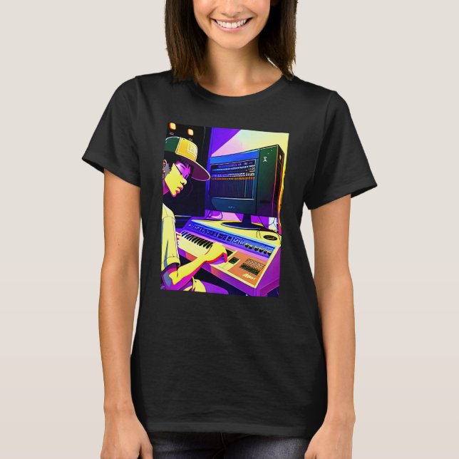 Lo fi hip hop chillhop chill beats aesthetics  14 T-Shirt (Front)