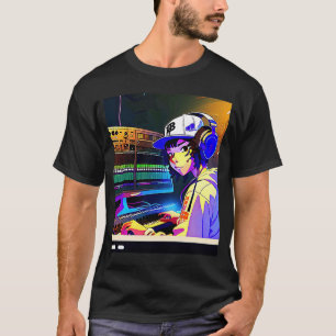 Lo fi hip hop chillhop chill beats aesthetics  17 T-Shirt