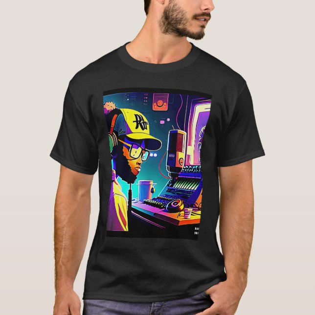 Lo fi hip hop chillhop chill beats aesthetics  1 T-Shirt (Front)