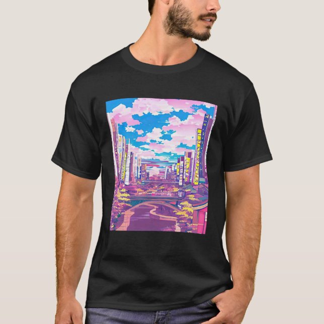 Lo fi hip hop chillhop chill beats aesthetics 23 T-Shirt (Front)