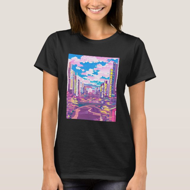 Lo fi hip hop chillhop chill beats aesthetics 23 T-Shirt (Front)