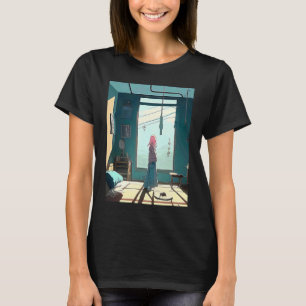 Lo fi hip hop chillhop chill beats aesthetics 24 T-Shirt