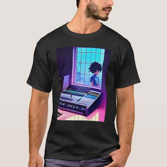Lo fi hip hop chillhop chill beats aesthetics  2 T-Shirt (Front)