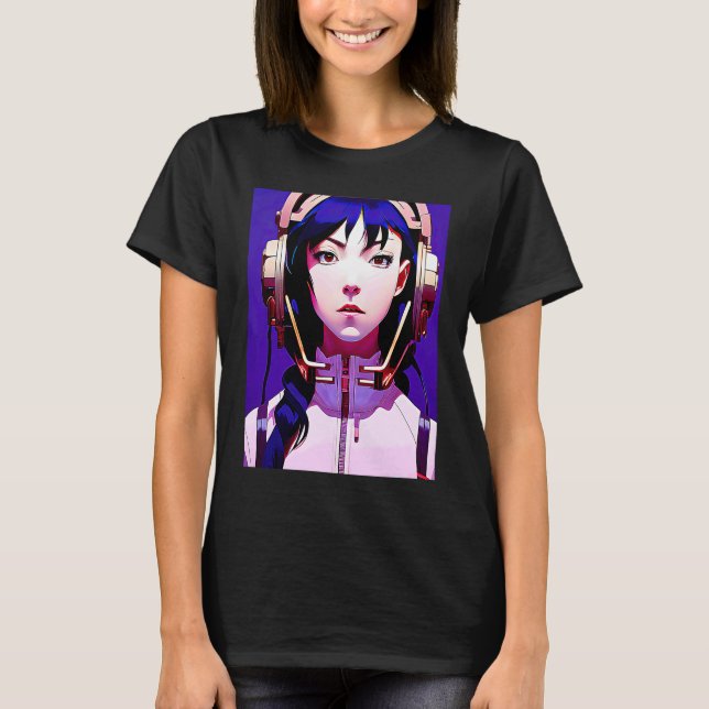 Lo fi hip hop chillhop chill beats aesthetics  30 T-Shirt (Front)