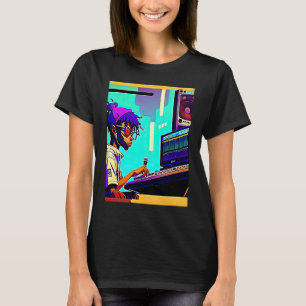 Lo fi hip hop chillhop chill beats aesthetics  3 T-Shirt