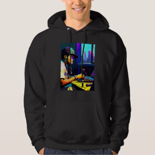 Lo fi hip hop chillhop chill beats aesthetics  4 hoodie