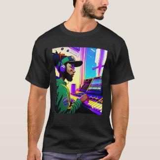 Lo fi hip hop chillhop chill beats aesthetics  5 T-Shirt
