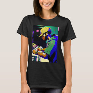 Lo fi hip hop chillhop chill beats aesthetics 7 T-Shirt