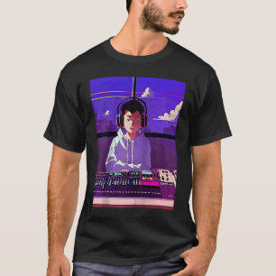 Lo fi hip hop chillhop chill beats aesthetics Ragl T-Shirt