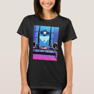 Lo fi hip hop chillhop chill beats aesthetics T-Shirt