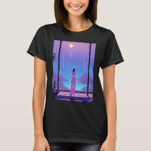 Lo fi hip hop chillhop chill beats aesthetics T-Shirt