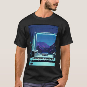 Lo fi hip hop chillhop chill beats boy aesthetics T-Shirt