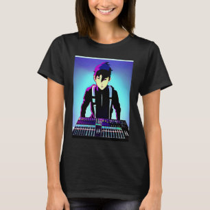 Lo fi hip hop chillhop chill beats boy aesthetics T-Shirt