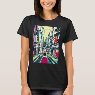 Lo fi hip hop chillhop chill beats lofi aesthetics T-Shirt