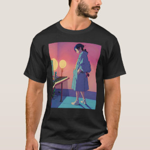 Lo fi hip hop chillhop chill beats lofi aesthetics T-Shirt