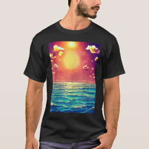 Lo fi hip hop chillhop chill beats lofi aesthetics T-Shirt
