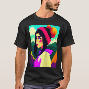 Lo fi hip hop chillhop chill beats lofi aesthetics T-Shirt