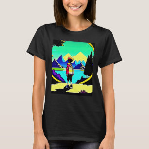Lo fi hip hop chillhop chill beats lofi aesthetics T-Shirt