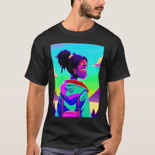 Lo fi hip hop chillhop chill beats lofi aesthetics T-Shirt