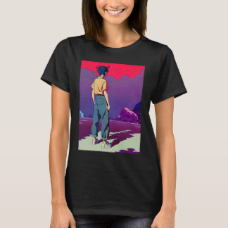 Lo fi hip hop chillhop chill beats lofi aesthetics T-Shirt