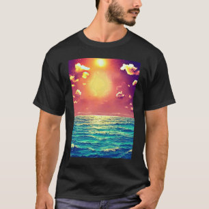 Lo fi hip hop chillhop chill beats lofi aesthetics T-Shirt