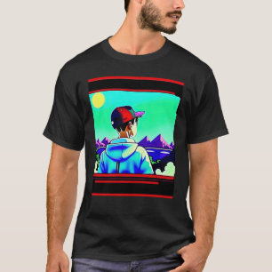 Lo fi hip hop chillhop chill beats lofi aesthetics T-Shirt