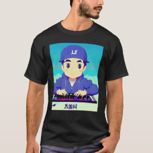 Lo fi hip hop chillhop chill beats lofi aesthetics T-Shirt